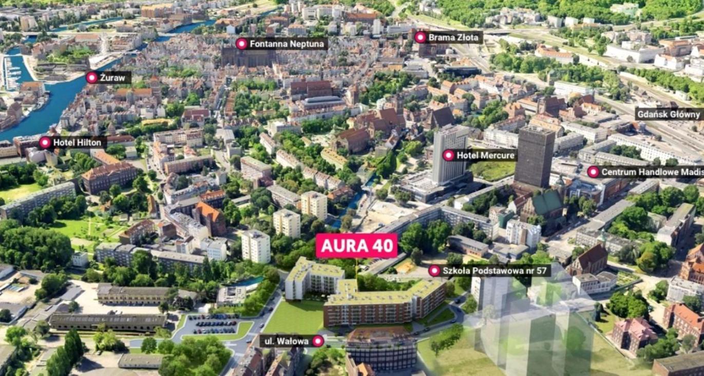 Rent40 Apartamenty Aura Gdansk Old Town 外观 照片
